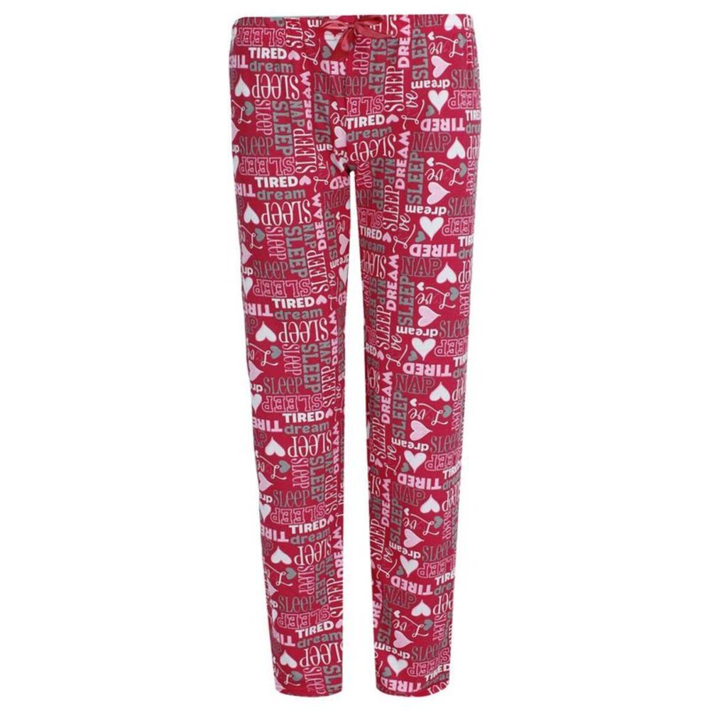 Roll Outta Bed Women's Patterned Open Bottom Pajama Pants